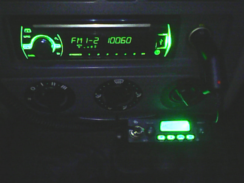 Изначальная установка радиостанции