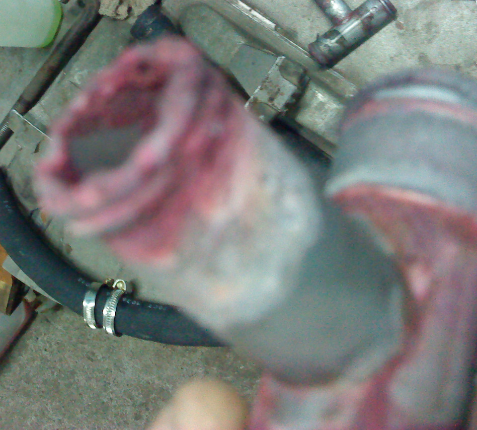 Тройник подогрева редуктора ГБО