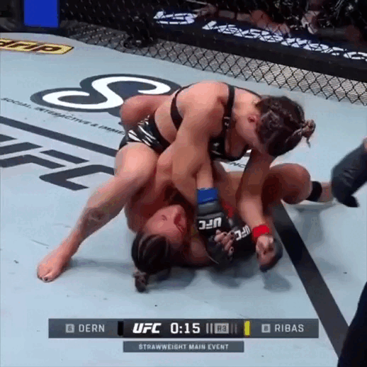 Маккензи Дерн идеально исполнила рычаг локтя