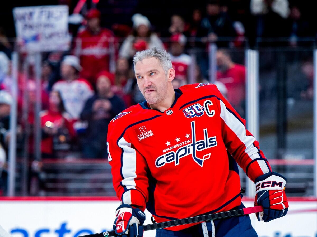    Хоккеист "Вашингтон Кэпиталз" Александр Овечкин© Фото : x.com/capitals