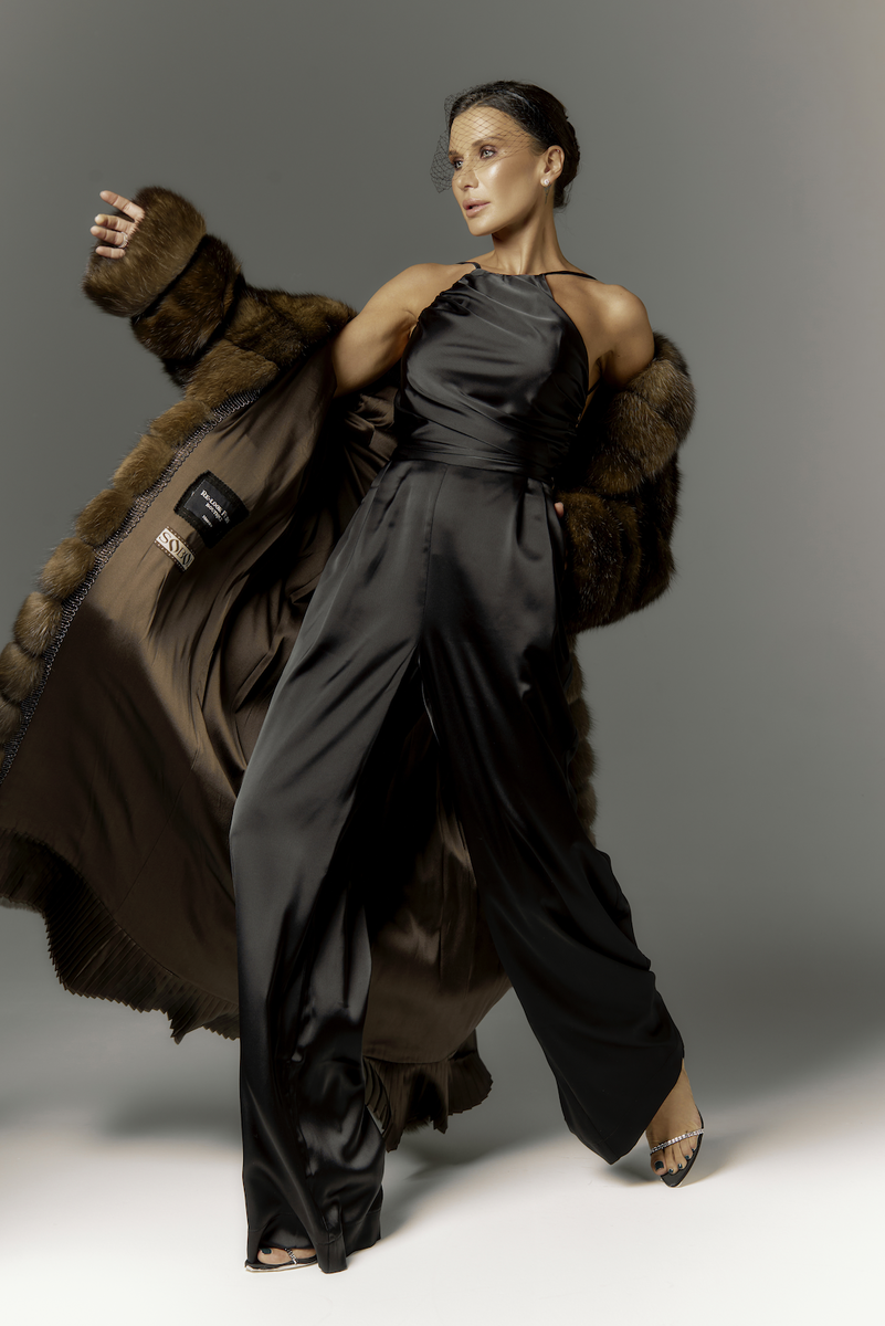     Наталья Матвеева в съемке лукбука Re-Look Furs AW 2024/25