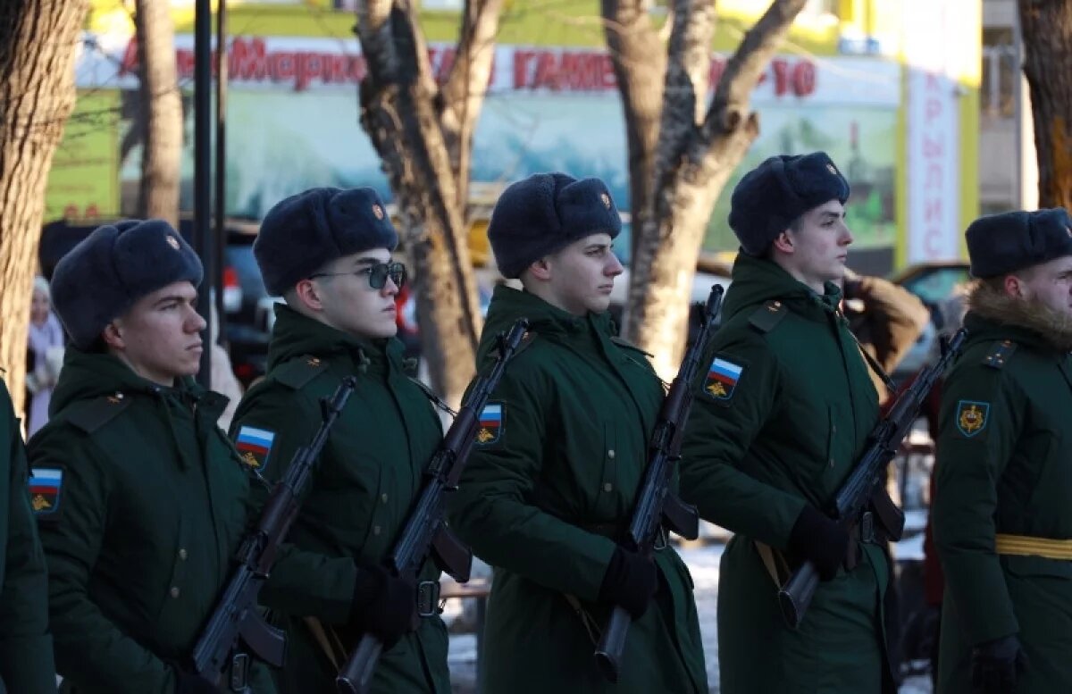    Новобранцы приняли военную присягу на Камчатке