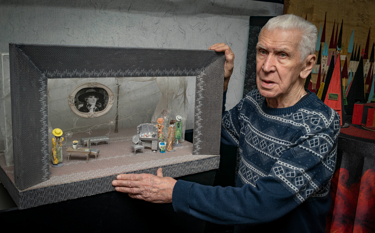 Театральный художник-постановщик Валентин Шихарев. Фото. Александра Беланова.