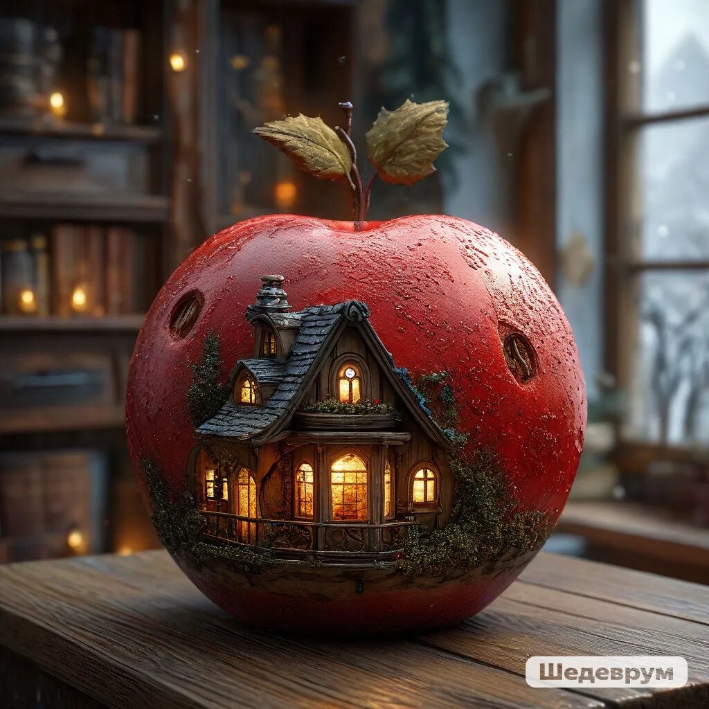 Спросила у ИИ - как выглядит Идельный Дом для меня, ну Вы поняли 🍎 )))