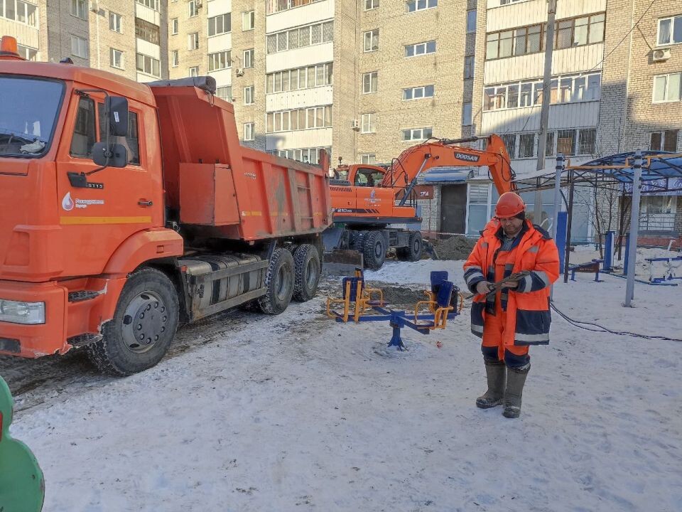    Коммунальная авария в Барнауле. Источник: "Росводоканал Барнаул"