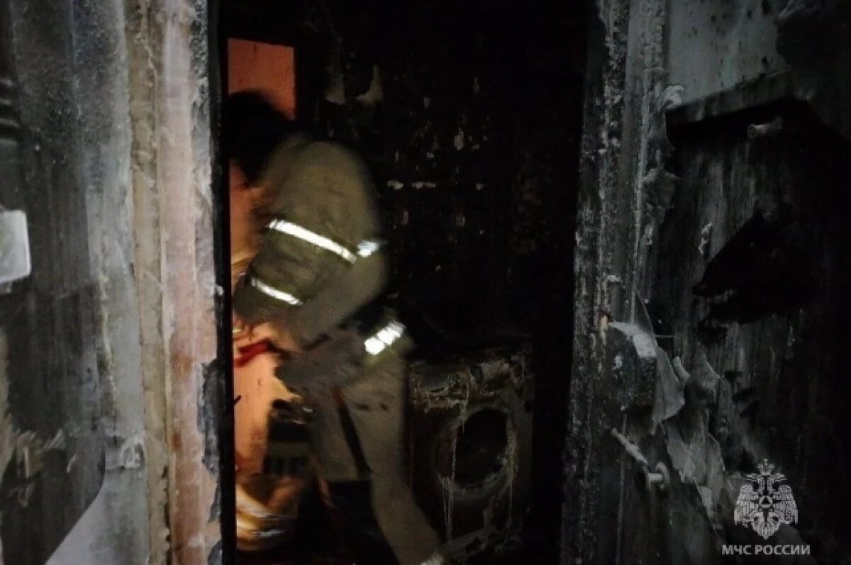    93-летняя пенсионерка погибла при пожаре в челябинской пятиэтажке