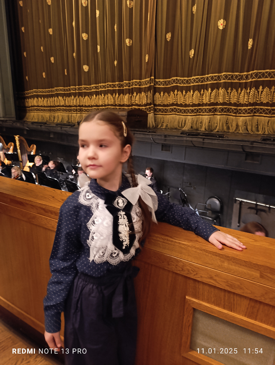 Фотограф из меня тот ещё. Это я с оркестром хотела щёлкнуть 