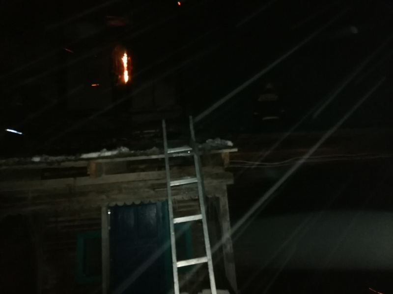    Труп обнаружен на пепелище в деревне КарелииГКУ РК "ОПС по Олонецкому району"