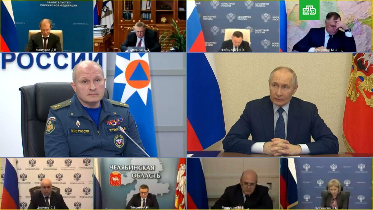    Путин: власти делают недостаточно для ликвидации последствий ЧС в Чёрном море