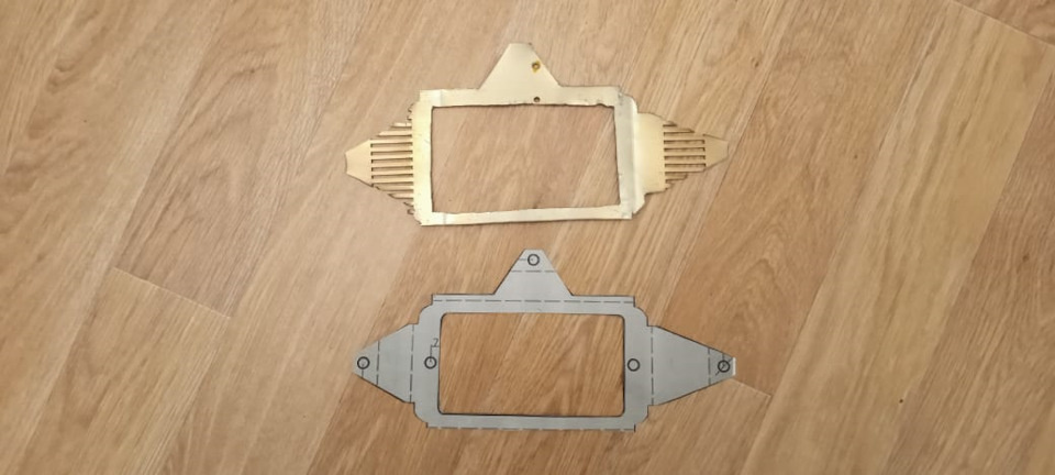 Вырезка по трафарету