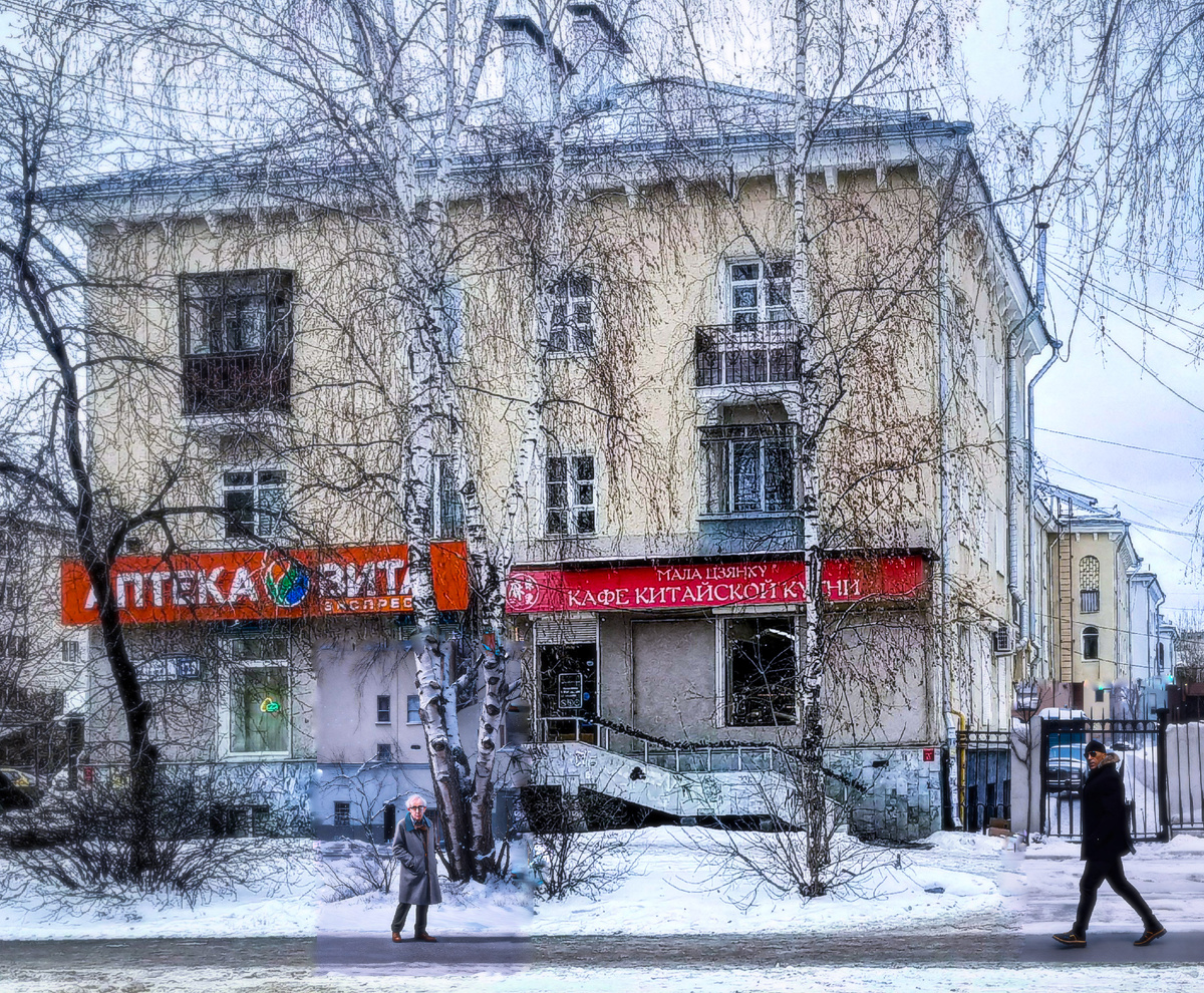 Город Екатеринбург, угол Комсомольской и Малышева (УКМ), мкрн Втузгородок