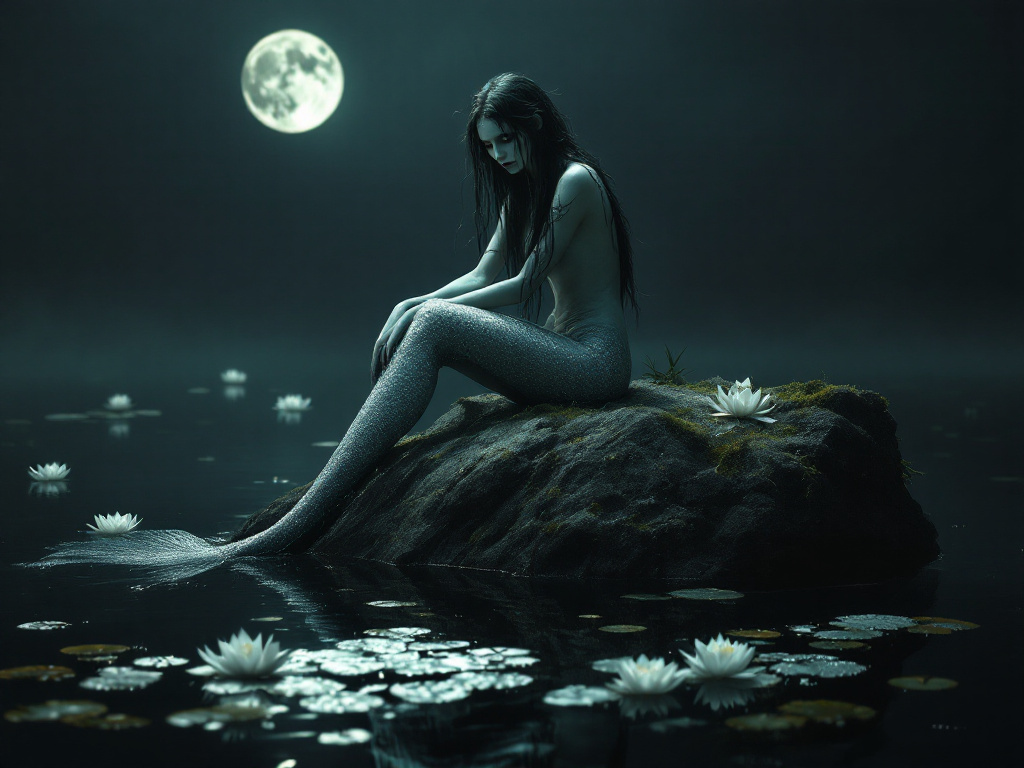 Настоящая русалочка