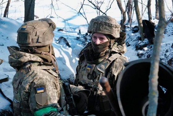    Солдаты ВСУ