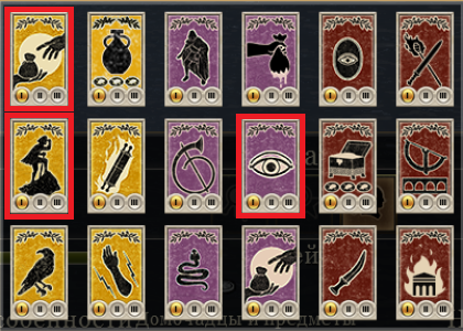 Древо навыков варварского контрразведчика