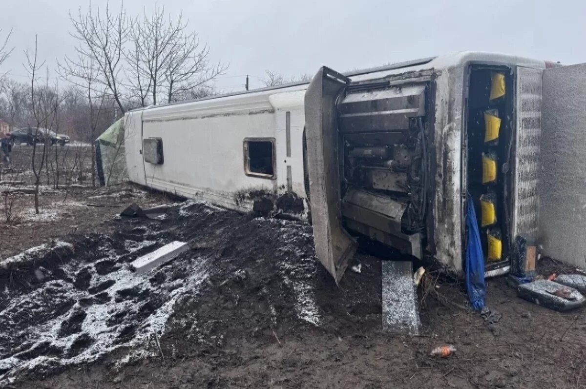    Автобус Краснодар – Донецк попал в ДТП, 3 человека погибли, 27 пострадали