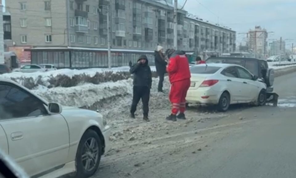    ДТП на проспекте Ленина. Источник: Предоставлено "Толку"