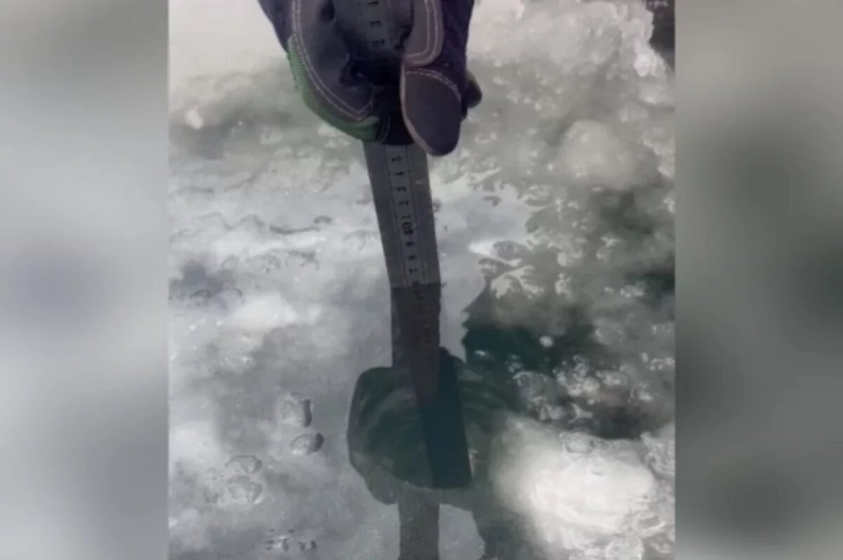    Рыбаков Новосибирска предупредили об опасности снежницы на реках