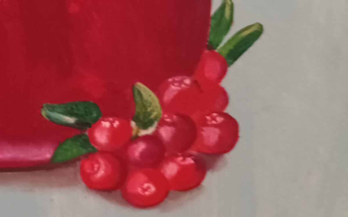 Фото  автора. Существует несколько видов клюквы.