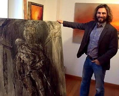 В мастерской Diogo Navarro Лиссабон Португалия 27.03.2014 г.