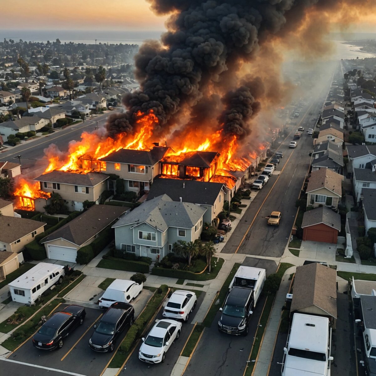 Лос-Анджелес пожар 2025