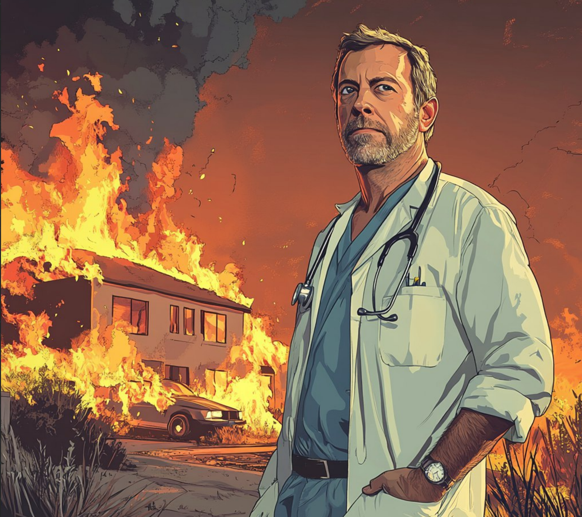 А эти землетрясения... Знаете, что такое Калифорния? Это единственное место, где люди платят миллионы за дома, построенные на разломе. Как будто покупают билет на американские горки, но живут на них постоянно.