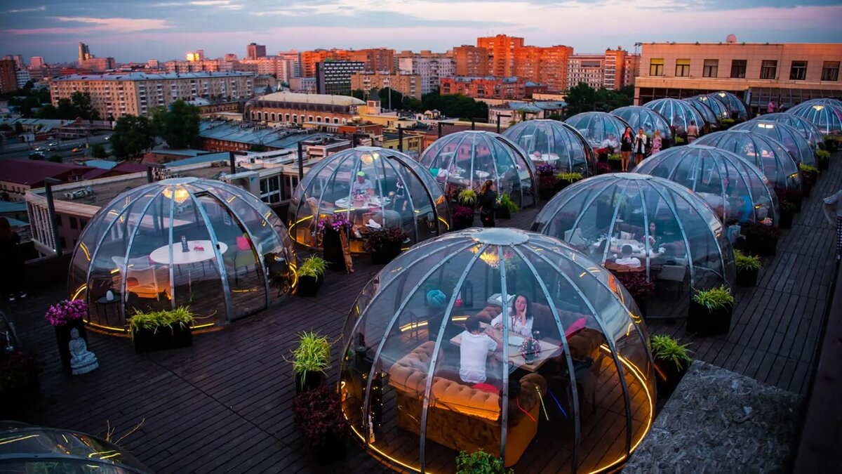 Купольные беседки в Железнодорожном