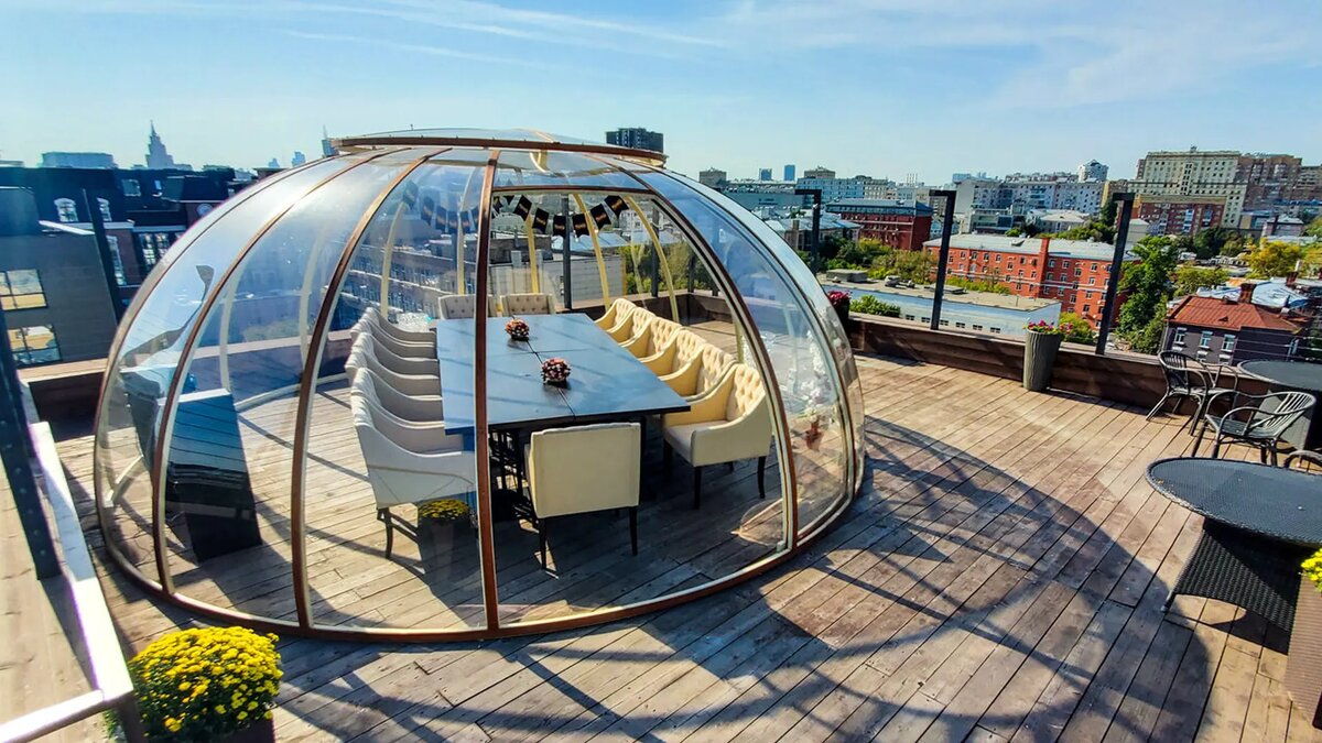 Купольные беседки в Истре