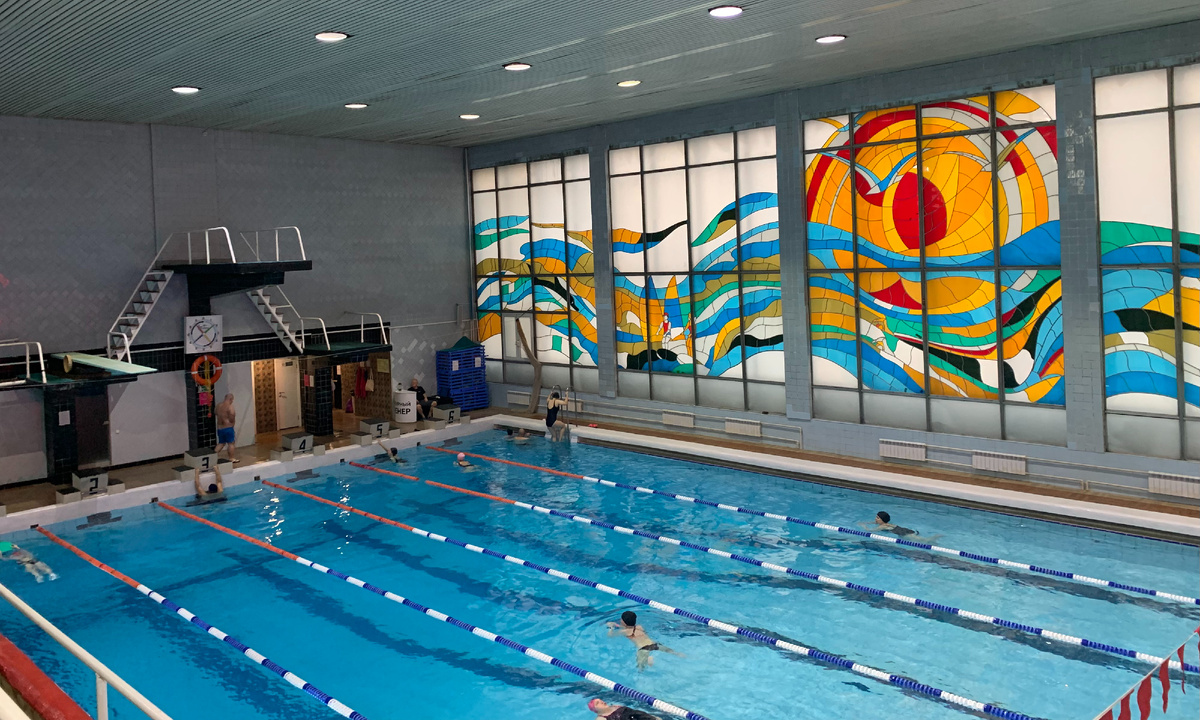 Фото Козлова Никиты: спортивный бассейн, расположенный на Толбухина, 10к3