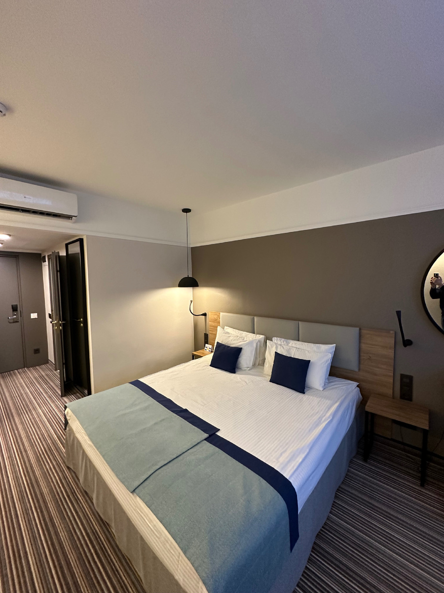 Гостиница, в которой мы остановились в Москве