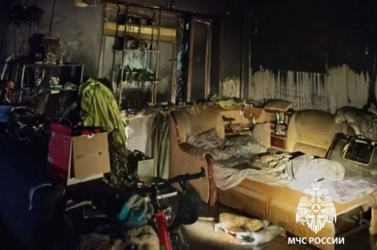    На улице Отрадной из горящей многоэтажки эвакуировали 9 человек