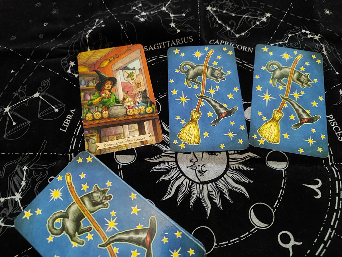 Прогноз с 24 по 30 марта 2025 на Таро. Фото автора.