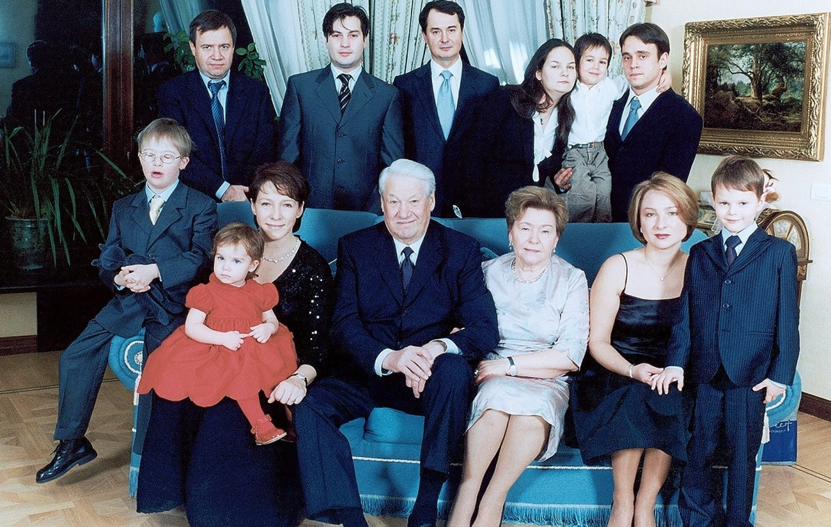 Семья Бориса Ельцина