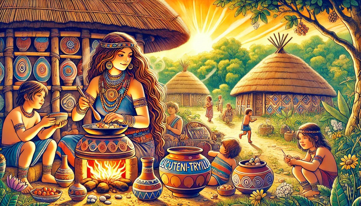 Трипольцы. Арт. Фэнтези. Настасья Мишуткина совместно с ИИ.