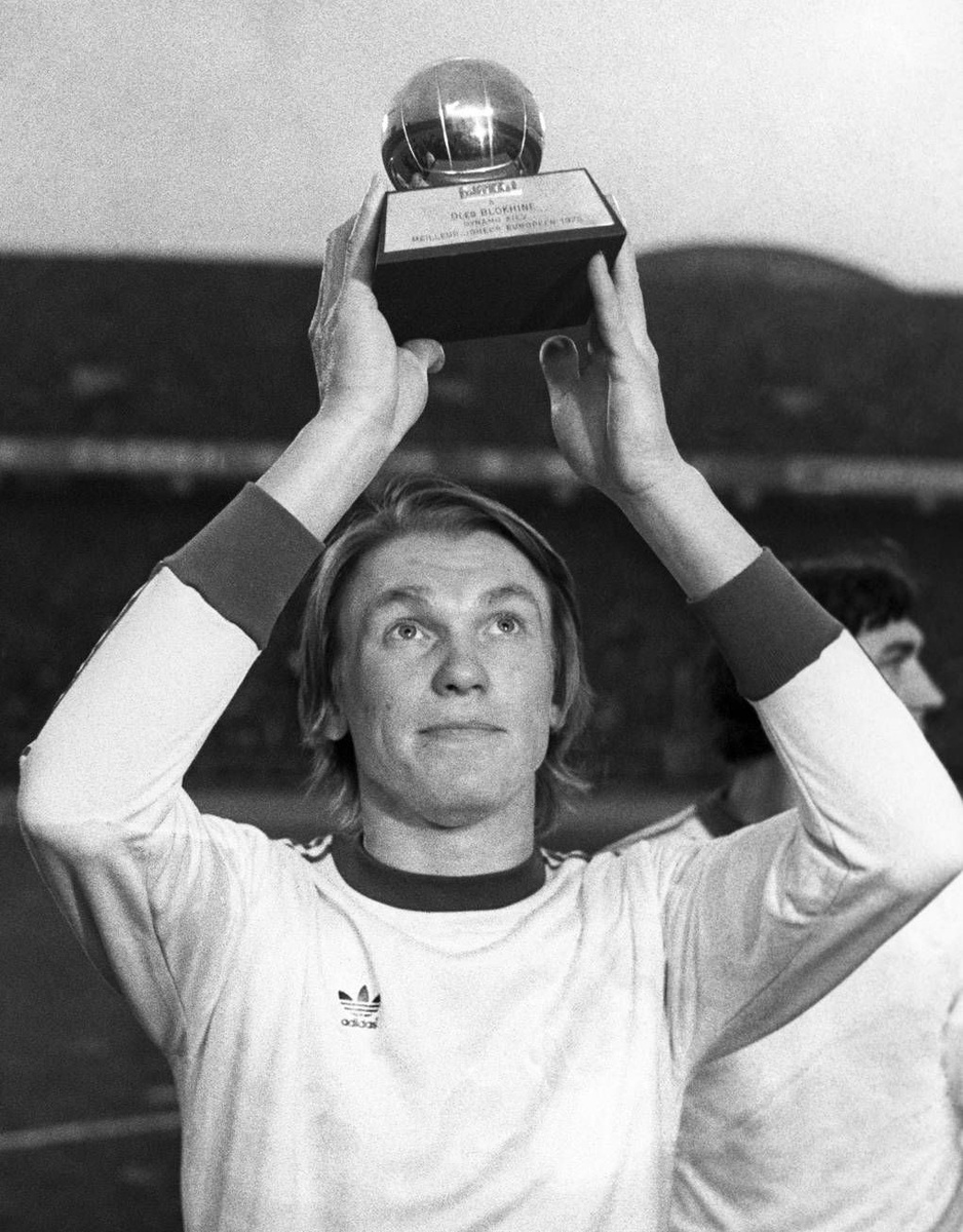 1975 год. Олег Блохин, СССР. «Динамо» Киев.