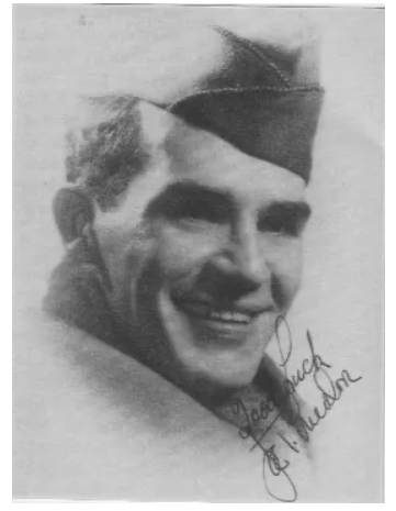 Джо Мидор в униформе