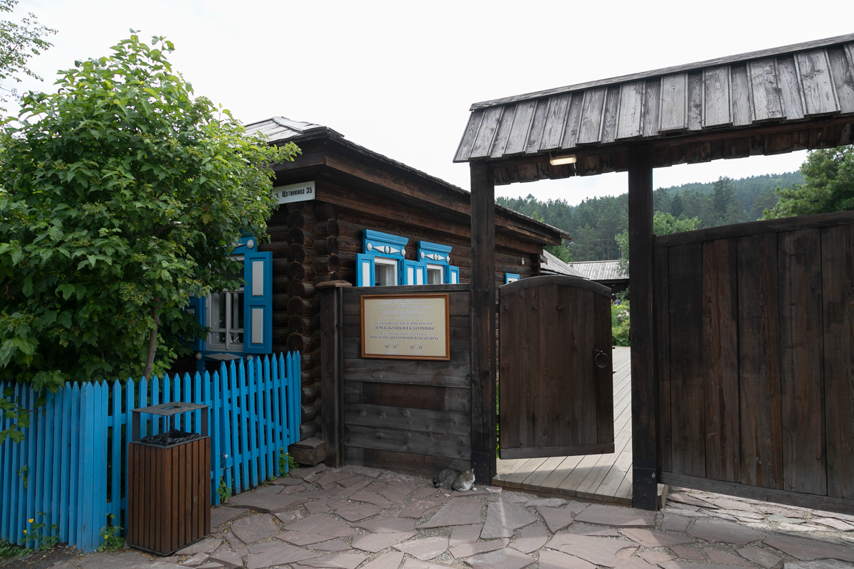 дом, где жила бабушка писателя