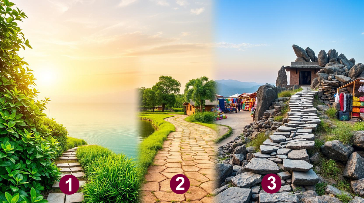 Выберите тропинку