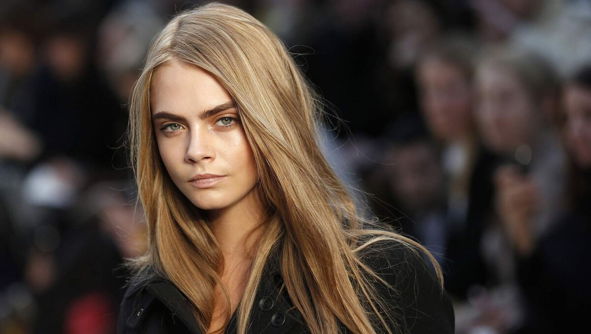 Вздернутый нос Кары Делевинь