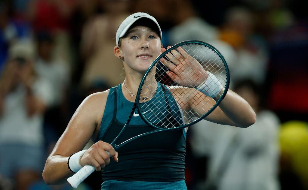     Мирра Андреева. Источник: rbc.ru Автор фото: Darrian Traynor / Getty Images