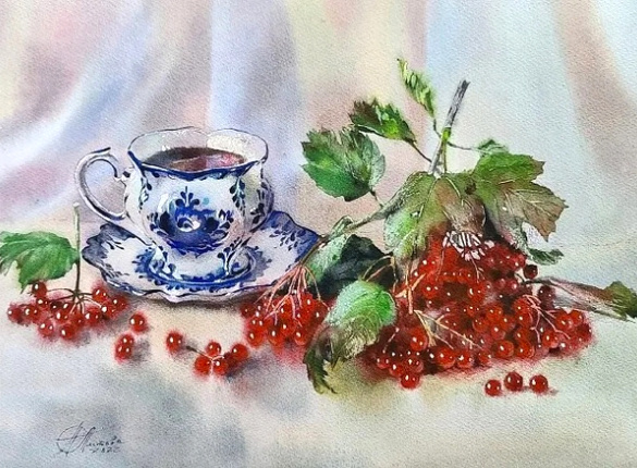 Великолепие нежных и воздушных натюрмортов в живописи художницы Любови Титовой.