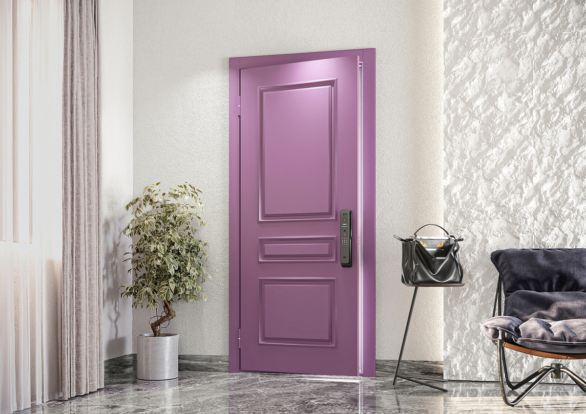 Входная дверь FALKO как акцент в прихожей