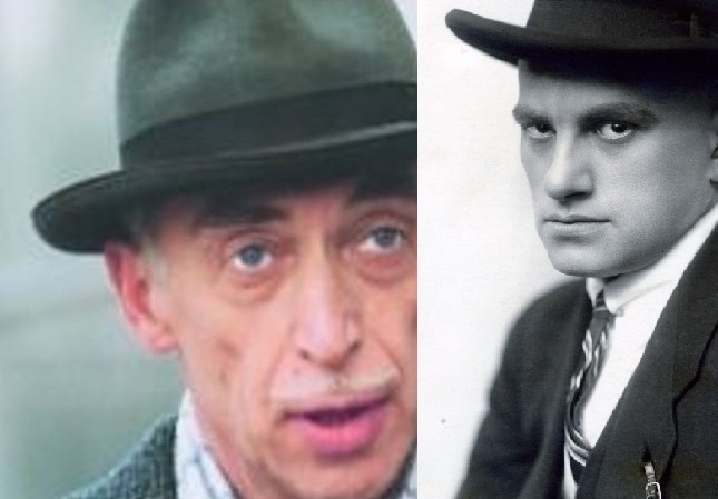 А.Иванов и В.В.Маяковский.