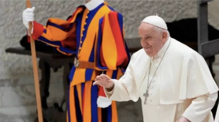   Папа. Фото: официальная страница Папы Римского в соцсетях