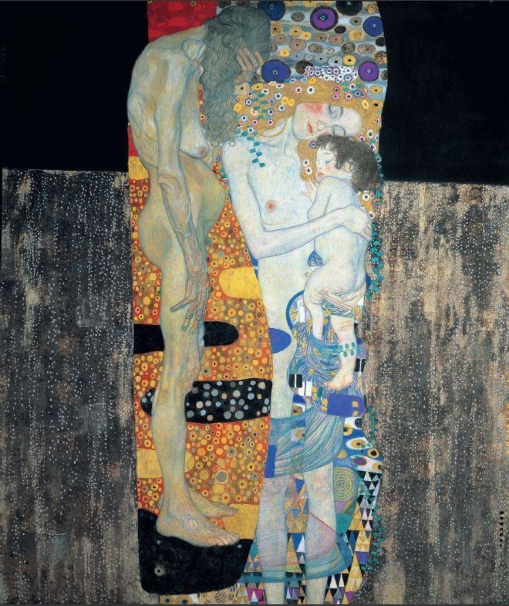 Три возраста женщиныГустав Климт (1862–1918)1905 г., холст, масло, 178 × 198 см, Национальная галерея современного искусства, Рим. Все изображения взяты из открытых источников сети интернет. 