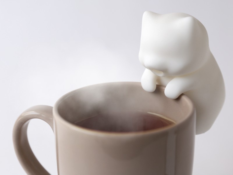    В Японии сделали милого робота для охлаждения напитков