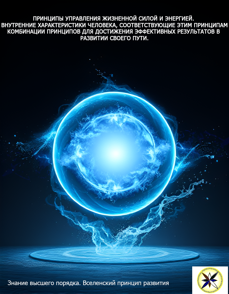 Принципы управления жизненной силой и энергией