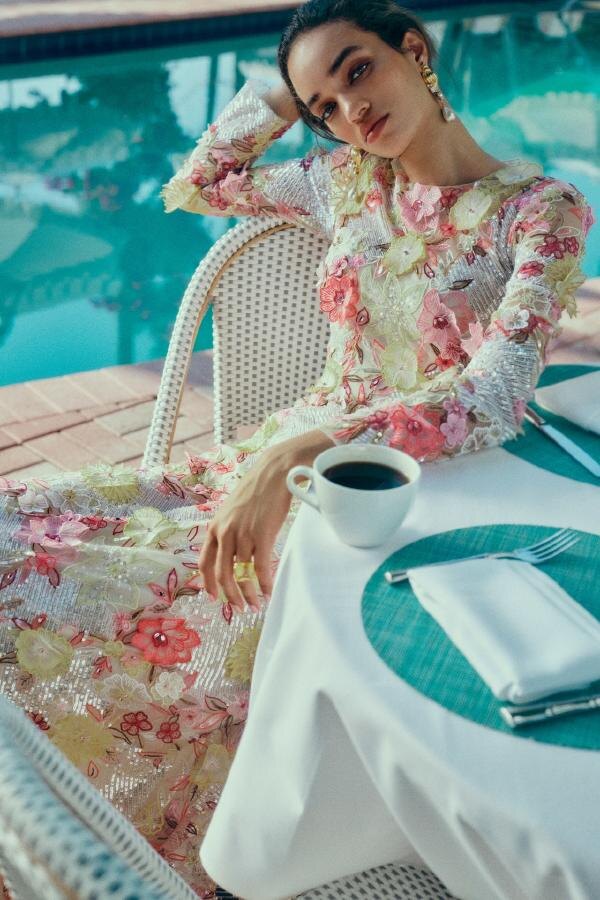 Monique Lhuillier коллекция весна-лето 2025 