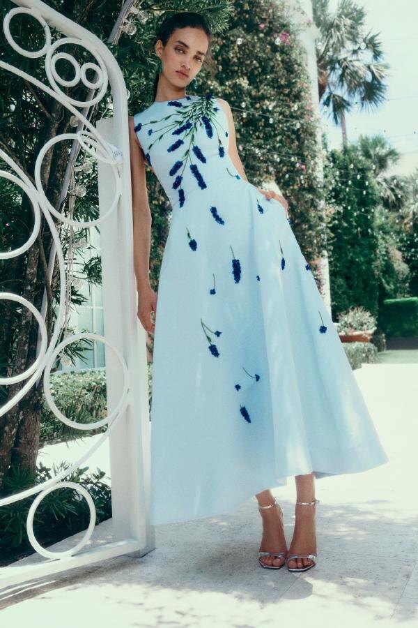 Monique Lhuillier коллекция весна-лето 2025 