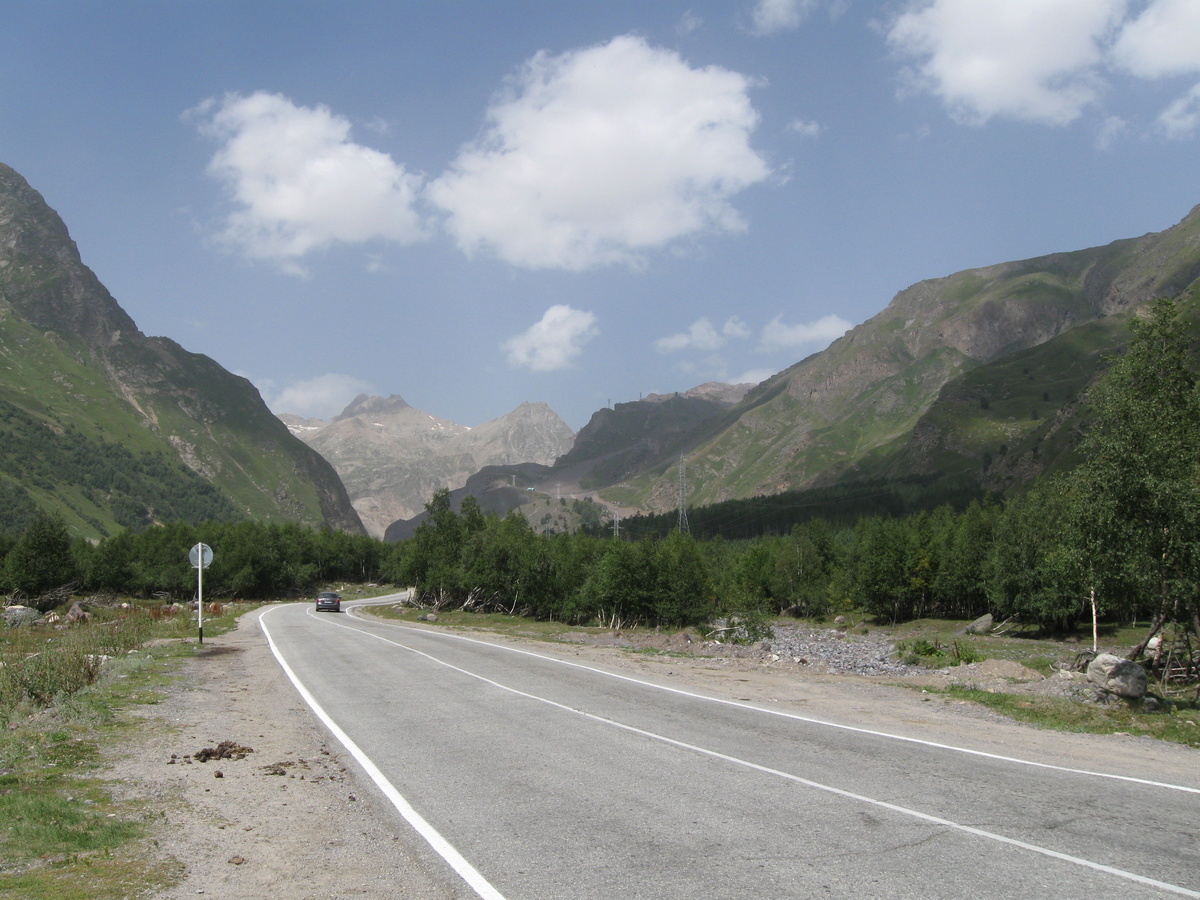 Дорога в Терсколе