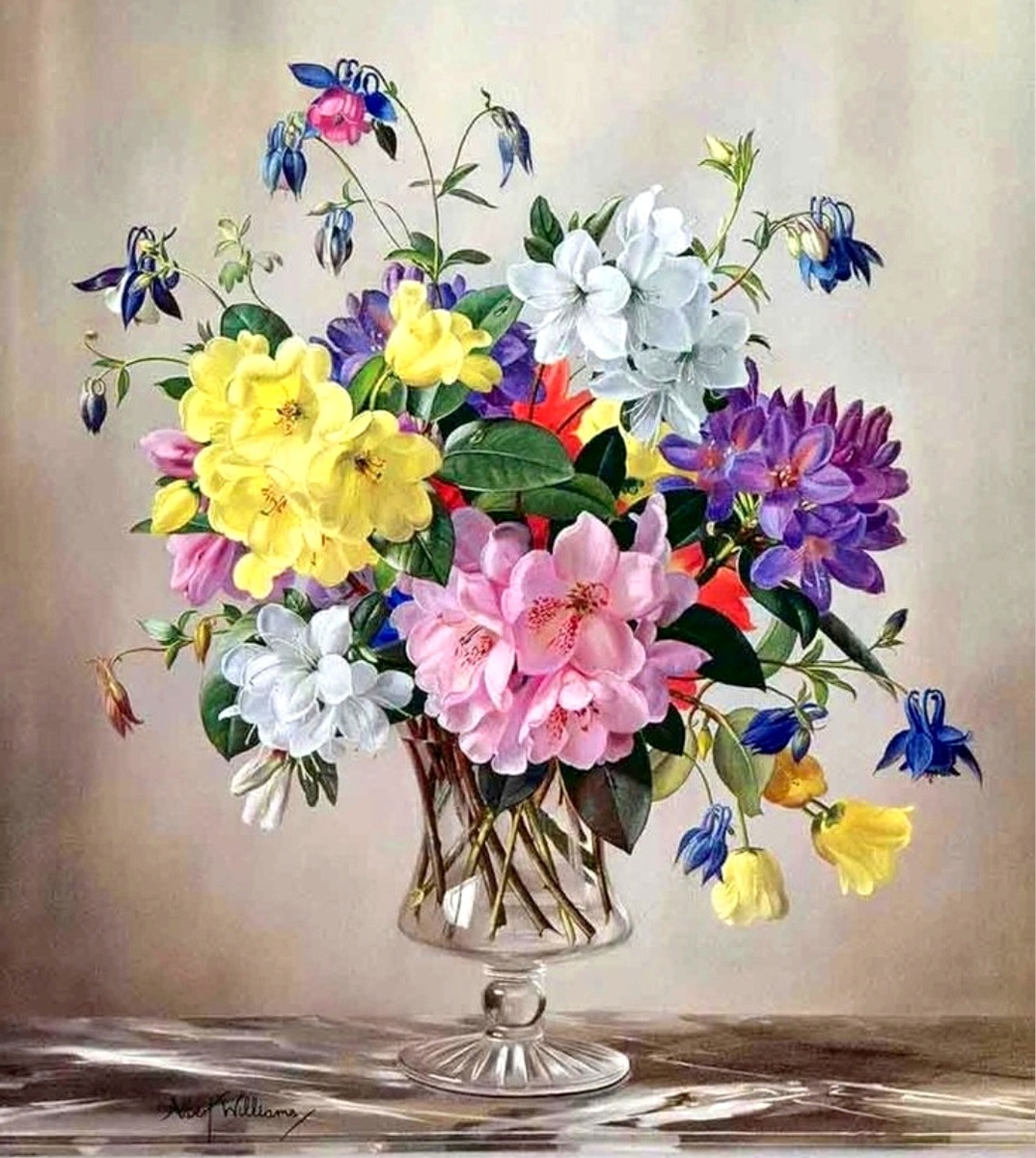 Художник Альберт Уильямс.